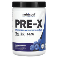 <img alt="Nutricost, Performance, PRE-X, Xtreme Pre-Workout Complex, Blue Raspberry, 1 lb (447 g)" title="Nutricost, Performance, PRE-X, Xtreme Pre-Workout Complex, Blue Raspberry, 1 lb (447 g),810014670928"