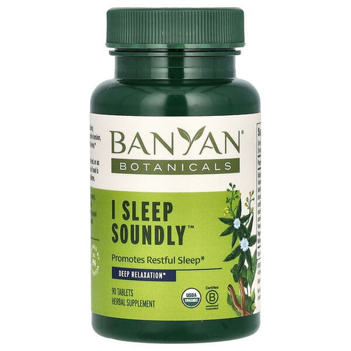 <img alt="Banyan Botanicals, I Sleep Soundly, 90 Tablets" title="Banyan Botanicals, I Sleep Soundly, 90 Tablets,618192012710"