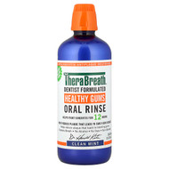 <img alt="TheraBreath, Healthy Gums Oral Rinse, Clean Mint, 33.8 fl oz (1 l)" title="TheraBreath, Healthy Gums Oral Rinse, Clean Mint, 33.8 fl oz (1 l),697029759011"