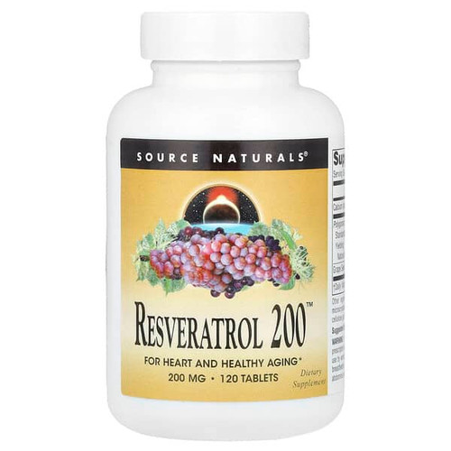 <img alt="Source Naturals, Resveratrol 200, 200 mg , 120 Tablets" title="Source Naturals, Resveratrol 200, 200 mg , 120 Tablets,021078022947"
