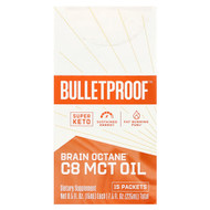 <img alt="BulletProof, Brain Octane C8 MCT Oil , 15 Packets, 0.5 fl oz (15 ml) Each" title="BulletProof, Brain Octane C8 MCT Oil , 15 Packets, 0.5 fl oz (15 ml) Each,815709022716"