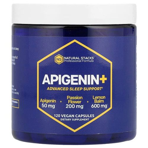 <img alt="Natural Stacks, Apigenin+, 120 Vegan Capsules" title="Natural Stacks, Apigenin+, 120 Vegan Capsules,850038130756"