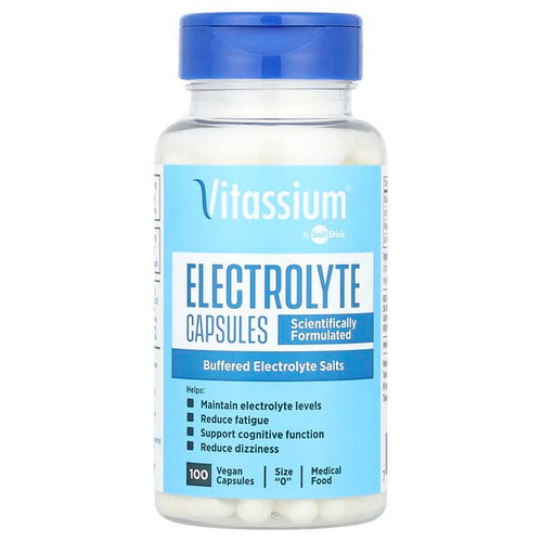 <img alt="Vitassium, Salt Stick, Electrolyte Capsules, 100 Vegan Capsules" title="Vitassium, Salt Stick, Electrolyte Capsules, 100 Vegan Capsules,793888978638"