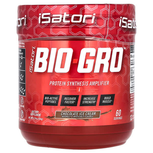 <img alt="Isatori, Bio-Gro, Protein Synthesis Amplifier, Chocolate Ice Cream, 5.15 oz (146 g)" title="Isatori, Bio-Gro, Protein Synthesis Amplifier, Chocolate Ice Cream, 5.15 oz (146 g),883488003226"