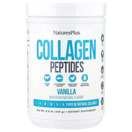 <img alt="NaturesPlus, Collagen Peptides, Vanilla , 0.8 lb (364 g)" title="NaturesPlus, Collagen Peptides, Vanilla , 0.8 lb (364 g),097467459663"