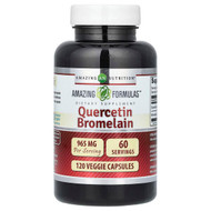 <img alt="Amazing Nutrition, Quercetin Bromelain, 120 Veggie Capsules" title="Amazing Nutrition, Quercetin Bromelain, 120 Veggie Capsules,810180020985"