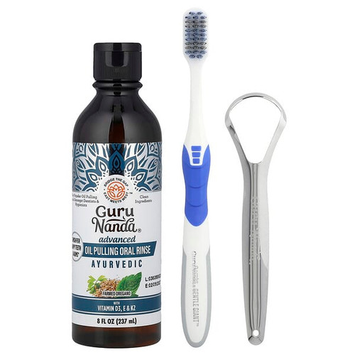 <img alt="GuruNanda, Advanced Oil Pulling Oral Rinse, Ayurvedic, 3 Count" title="GuruNanda, Advanced Oil Pulling Oral Rinse, Ayurvedic, 3 Count,810051081121"