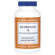 <img alt="The Vitamin Shoppe, Berberine & Ceylon Cinnamon, 120 Vegetable Capsules" title="The Vitamin Shoppe, Berberine & Ceylon Cinnamon, 120 Vegetable Capsules,766536046034"