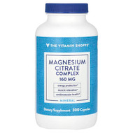 <img alt="The Vitamin Shoppe, Magnesium Citrate Complex, 160 mg, 300 Capsules" title="The Vitamin Shoppe, Magnesium Citrate Complex, 160 mg, 300 Capsules,766536010851"
