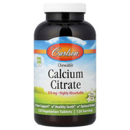 <img alt="Carlson, Chewable Calcium Citrate, Natural Vanilla, 250 mg, 120 Vegetarian Tablets" title="Carlson, Chewable Calcium Citrate, Natural Vanilla, 250 mg, 120 Vegetarian Tablets,088395050817"