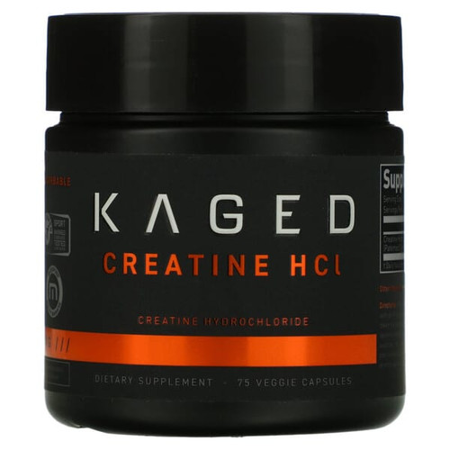 <img alt="Kaged, Creatine HCl, 75 Veggie Capsules (750 mg per Capsule)" title="Kaged, Creatine HCl, 75 Veggie Capsules (750 mg per Capsule),850045966461"
