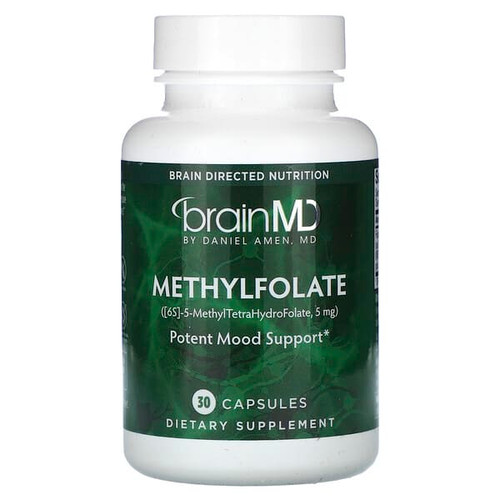 <img alt="BrainMD, Methylfolate, 5,000 mcg , 30 Capsules" title="BrainMD, Methylfolate, 5,000 mcg , 30 Capsules,857568003291"