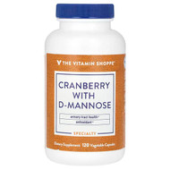 <img alt="The Vitamin Shoppe, Cranberry With D-Mannose, 120 Vegetable Capsules" title="The Vitamin Shoppe, Cranberry With D-Mannose, 120 Vegetable Capsules,766536023660"
