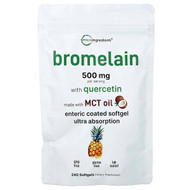 <img alt="Micro Ingredients, Bromelain With Quercetin,  240 Softgels" title="Micro Ingredients, Bromelain With Quercetin,  240 Softgels,850074438267"
