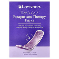 <img alt="Lansinoh, Hot & Cold Postpartum Therapy Packs, 2 Reusable Packs & 12 Disposable Sleeves" title="Lansinoh, Hot & Cold Postpartum Therapy Packs, 2 Reusable Packs & 12 Disposable Sleeves,044677691109"