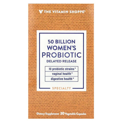 <img alt="The Vitamin Shoppe, Womens Probiotic, 50 Billion, 30 Vegetable Capsules" title="The Vitamin Shoppe, Womens Probiotic, 50 Billion, 30 Vegetable Capsules,766536034581"