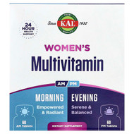 <img alt="KAL, Womens Multivitamin, Morning & Evening, 2 Pack, 60 Tablets Each" title="KAL, Womens Multivitamin, Morning & Evening, 2 Pack, 60 Tablets Each,021245135135"