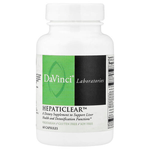 <img alt="DaVinci Laboratories, Hepaticlear, 60 Capsules" title="DaVinci Laboratories, Hepaticlear, 60 Capsules,026664242365"