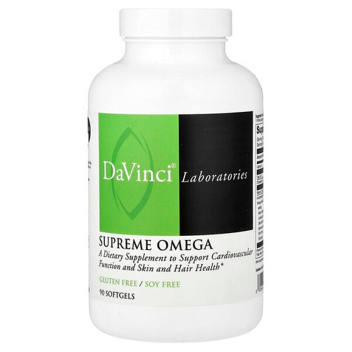 <img alt="DaVinci Laboratories, Supreme Omega, 90 Softgels" title="DaVinci Laboratories, Supreme Omega, 90 Softgels,026664236791"
