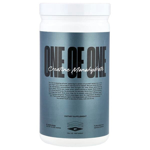 <img alt="ONE OF ONE, Creatine Monohydrate, 14.1 oz (400 g)" title="ONE OF ONE, Creatine Monohydrate, 14.1 oz (400 g),628235090018"