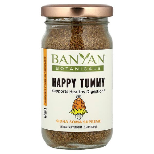 <img alt="Banyan Botanicals, Happy Tummy, 3.5 oz (100 g)" title="Banyan Botanicals, Happy Tummy, 3.5 oz (100 g),618192096512"
