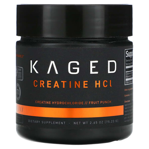 <img alt="Kaged, Creatine HCl, Fruit Punch, 2.65 oz (75.23 g)" title="Kaged, Creatine HCl, Fruit Punch, 2.65 oz (75.23 g),850045966386"