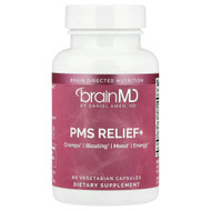 <img alt="BrainMD, PMS Relief+, 60 Vegetarian Capsules" title="BrainMD, PMS Relief+, 60 Vegetarian Capsules,857568003819"