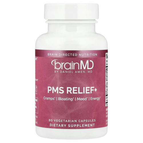 <img alt="BrainMD, PMS Relief+, 60 Vegetarian Capsules" title="BrainMD, PMS Relief+, 60 Vegetarian Capsules,857568003819"