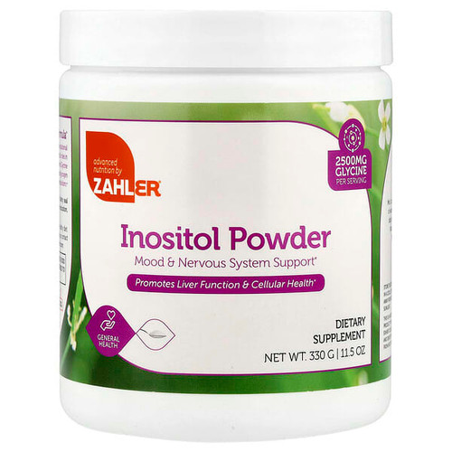 <img alt="Zahler, Inositol Powder , 11.5 oz (330 g)" title="Zahler, Inositol Powder , 11.5 oz (330 g),848998082536"
