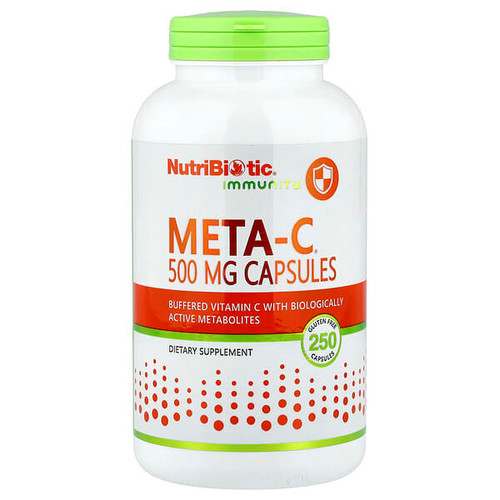 <img alt="NutriBiotic, Immunity, Meta-C, 250 Capsules" title="NutriBiotic, Immunity, Meta-C, 250 Capsules,728177001810"