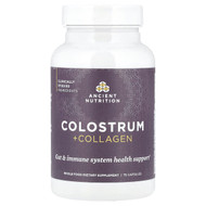 <img alt="Ancient Nutrition, Colostrum + Collagen, 75 Capsules" title="Ancient Nutrition, Colostrum + Collagen, 75 Capsules,816401028358"
