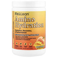 <img alt="Fit & Lean, Amino Hydration, Peach Mango, 12.3 oz (350 g)" title="Fit & Lean, Amino Hydration, Peach Mango, 12.3 oz (350 g),666222010175"