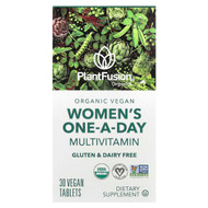 <img alt="PlantFusion, Womens One-A-Day Multivitamin, Organic Vegan, 30 Vegan Tablet" title="PlantFusion, Womens One-A-Day Multivitamin, Organic Vegan, 30 Vegan Tablet,840052400874"