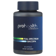 <img alt="ProHealth Longevity, Full Spectrum Bacopa, 60 Capsules" title="ProHealth Longevity, Full Spectrum Bacopa, 60 Capsules,850030779991"
