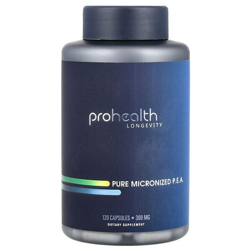<img alt="ProHealth Longevity, Pure Micronized P.E.A., 300 mg, 120 Capsules" title="ProHealth Longevity, Pure Micronized P.E.A., 300 mg, 120 Capsules,850030779854"
