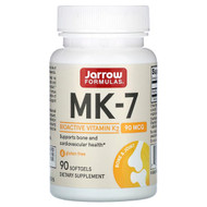 <img alt="Jarrow Formulas, MK-7, 90 mcg, 90 Softgels" title="Jarrow Formulas, MK-7, 90 mcg, 90 Softgels,790011300212"