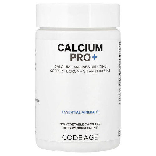 <img alt="Codeage, Calcium Pro+, 120 Vegetable Capsules" title="Codeage, Calcium Pro+, 120 Vegetable Capsules,850043333944"