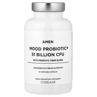 <img alt="Codeage, Amen, Mood Probiotic+ With Prebiotic Fiber Blend, 60 Vegetable Capsules" title="Codeage, Amen, Mood Probiotic+ With Prebiotic Fiber Blend, 60 Vegetable Capsules,853919008618"