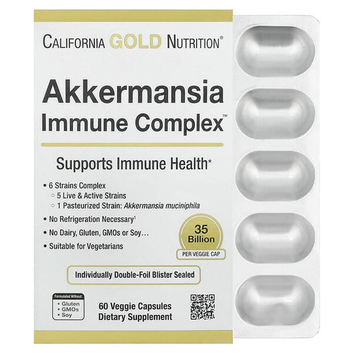 <img alt="California Gold Nutrition, Akkermansia + Probiotics Immune Complex, 60 Veggie Capsules" title="California Gold Nutrition, Akkermansia + Probiotics Immune Complex, 60 Veggie Capsules,898220100071"