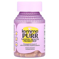 <img alt="Lemme, Purr, Vaginal Health Probiotics, 60 Vegan Capsules" title="Lemme, Purr, Vaginal Health Probiotics, 60 Vegan Capsules,850037549597"