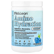 <img alt="Fit & Lean, Amino Hydration + Energy, Blue Raspberry, 13 oz (369 g)" title="Fit & Lean, Amino Hydration + Energy, Blue Raspberry, 13 oz (369 g),666222010328"