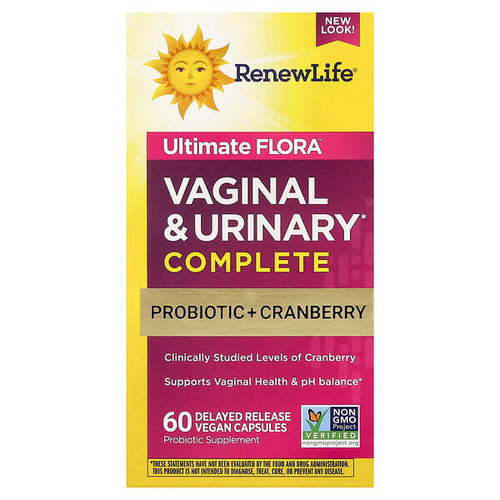<img alt="Renew Life, Ultimate Flora, Vaginal & Urinary Complete, 60 Delayed Release Vegan Capsules" title="Renew Life, Ultimate Flora, Vaginal & Urinary Complete, 60 Delayed Release Vegan Capsules,631257122278"