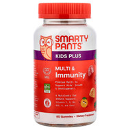 <img alt="SmartyPants, Kids Plus, Multi & Immunity Gummies, Strawberry Watermelon and Tangerine, 60 Gummies" title="SmartyPants, Kids Plus, Multi & Immunity Gummies, Strawberry Watermelon and Tangerine, 60 Gummies,817053024453"