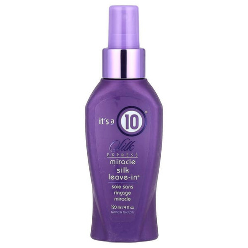 <img alt="Its a 10, Silk Express, Miracle, Silk Leave-In,  4 fl oz (120 ml)" title="Its a 10, Silk Express, Miracle, Silk Leave-In,  4 fl oz (120 ml),898571000624"
