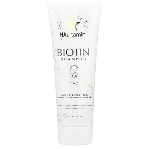 <img alt="HAIRtamin, Biotin Shampoo, Botanical Blend, 7 fl oz (207 ml)" title="HAIRtamin, Biotin Shampoo, Botanical Blend, 7 fl oz (207 ml),860308001686"