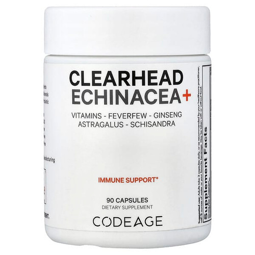 <img alt="Codeage, Clearhead Echinacea+, 90 Capsules" title="Codeage, Clearhead Echinacea+, 90 Capsules,853919008717"