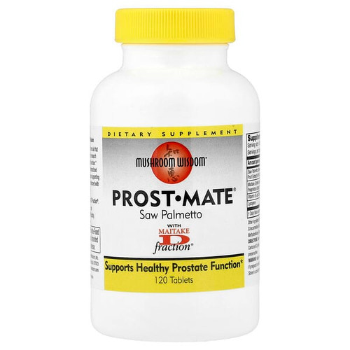 <img alt="Mushroom Wisdom, ProstMate, 120 Tablets" title="Mushroom Wisdom, ProstMate, 120 Tablets,791014106009"