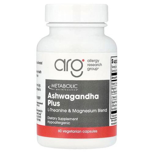 <img alt="Metabolic Maintenance, Ashwagandha Plus, L-Theanine & Magnesium Blend, 60 Vegetarian Capsules" title="Metabolic Maintenance, Ashwagandha Plus, L-Theanine & Magnesium Blend, 60 Vegetarian Capsules,838287007142"