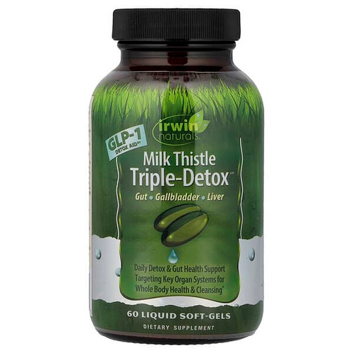 <img alt="Irwin Naturals, MilkThistleTriple-Detox, 60 Liquid Soft-Gels" title="Irwin Naturals, MilkThistleTriple-Detox, 60 Liquid Soft-Gels,840081413265"
