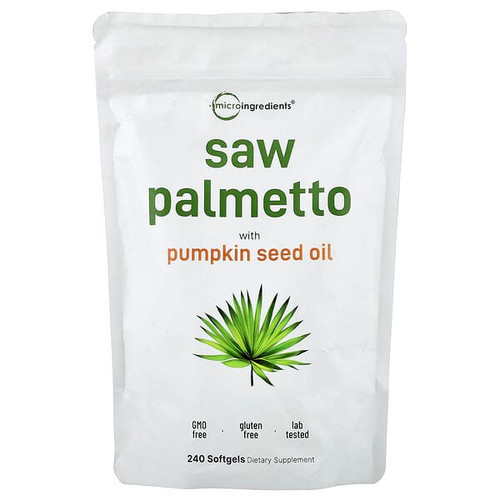<img alt="Micro Ingredients, Saw Palmetto with Pumpkin Seed Oil, 240 Softgels" title="Micro Ingredients, Saw Palmetto with Pumpkin Seed Oil, 240 Softgels,850074438274"